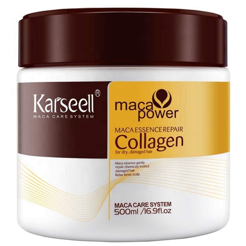 Karseell® 500ml | RESSUSCITE Seu Cabelo PARA SEMPRE! 100% Natural COM EFEITO Único e Exclusivo "Seu Cabelo Mágico!" + Brinde Especial e Frete Grátis!