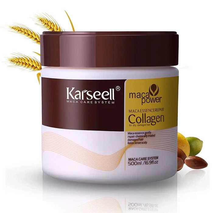 Karseell® 500ml | RESSUSCITE Seu Cabelo PARA SEMPRE! 100% Natural COM EFEITO Único e Exclusivo "Seu Cabelo Mágico!" + Brinde Especial e Frete Grátis!