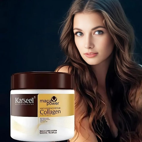 Karseell® 500ml | RESSUSCITE Seu Cabelo PARA SEMPRE! 100% Natural COM EFEITO Único e Exclusivo "Seu Cabelo Mágico!" + Brinde Especial e Frete Grátis!